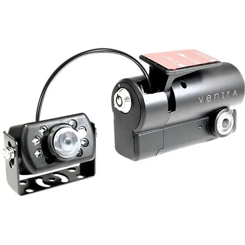 Ventra VDR-600 2-Channel Vehicle Video Recorder, All-in-One, 1080p HD (Front) + 720p HD 2nd Camera