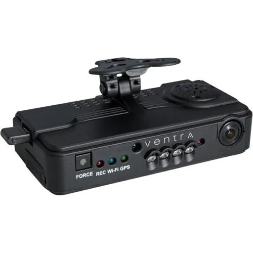 Ventra VDR-760 2-Channel All-In-One Dual Camera Vehicle HD Video Recorder, 1080P Front 720P Inside, 128GB, Black