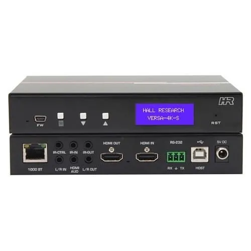 Hall VERSA-4K-S Video USB Extension for Point to PoE Sender