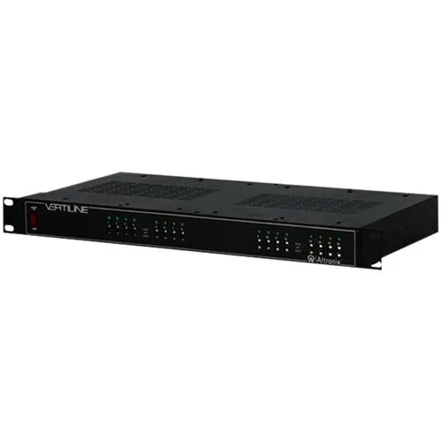 Altronix VERTILINE166 CCTV Power Supply, 16 Fused Outputs, 24/28VAC at 14A, 115/220VAC, 1U