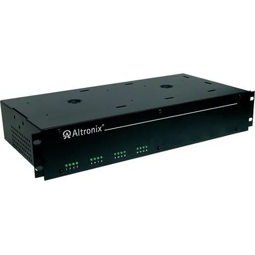 Altronix VERTILINE48M 16 Fuse Protected Outputs Power Supply, 56VDC at 6.5A, 115VAC, 2U