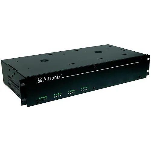 Altronix VERTILINE48MD 16 PTC Protected Outputs Power Supply, 56VDC at 6.5A, 115VAC, 2U