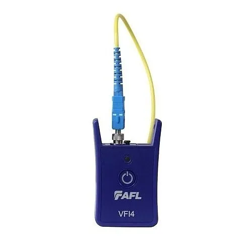 AFL VFI4 Visual Fiber Identifier, 2.5 and 1.25mm Adapter