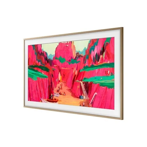 Samsung VG-SCFF85TKBZA The Frame Custom Bezel Modern, Modern Teak, 85"
