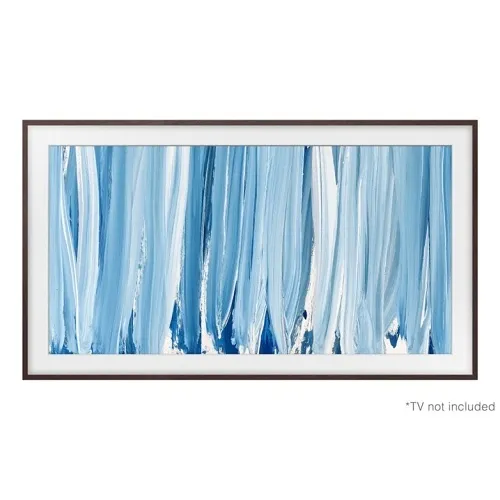 Samsung VG‑SCFH55BWBZA 55" The Frame Customizable Bezel Magnetic Attachment, Modern Brown