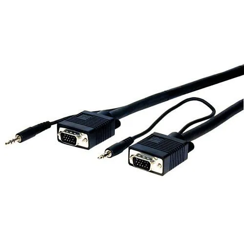 Comprehensive VGA15P-P-6HR/A Pro AV/IT Integrator Series Certified VGA with Audio HD15 pin Plug to Plug Cable 6'