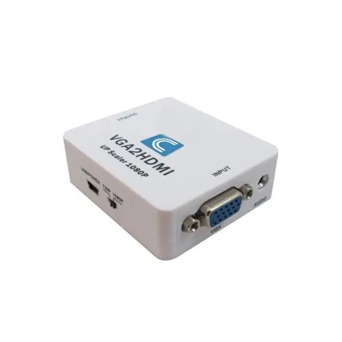 Comprehensive VGA2HD01 VGA to HDMI and Audio Scaler Converter Box, PC Resolutions to HDMI 1080p Output