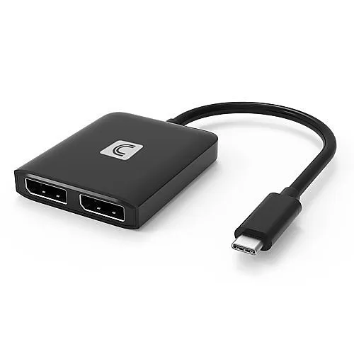 Comprehensive VHUB-MSTC2HD VersaHub USB-C to Dual HDMI MST 4K60 Portable Hub, Black