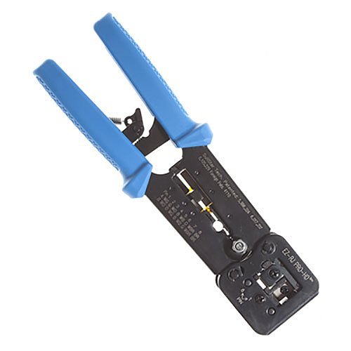Platinum Tools 100054C EZ-RJPRO HD Crimp Tool for RJ45 Pass-Through Connectors