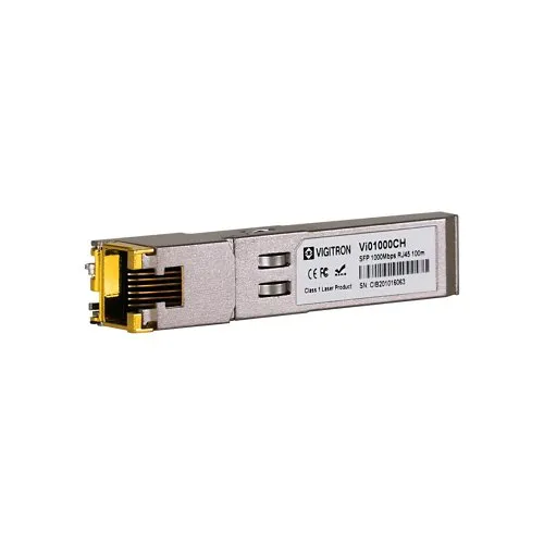 Vigitron Vi01000CH, RJ45 Copper Ethernet SFP Transceiver, 1000Mbps