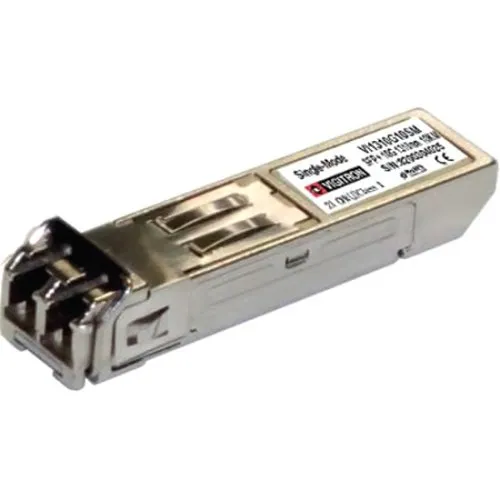 Vigitron Vi1310G10SM Single-Mode 10G Small Format Pluggable Hardened Fiber Transceiver, 1310nm