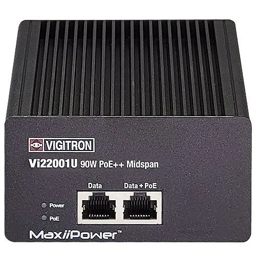 Vigitron Vi22001U MaxiiPower 1-Port 90W Midspan with Built-in Power Supply