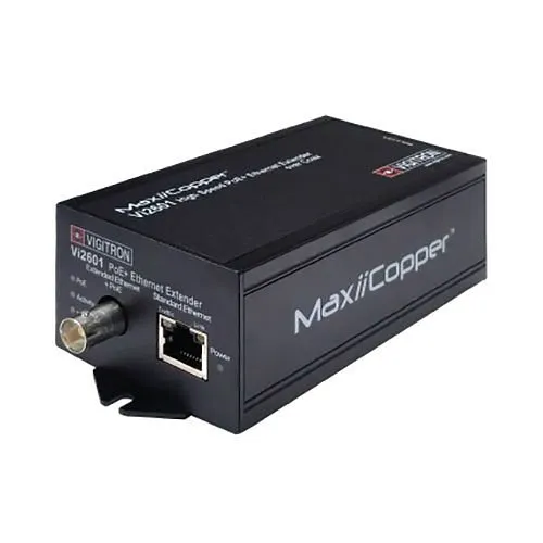 Vigitron Vi2601 Single Port Extended Coax PoE Midspan