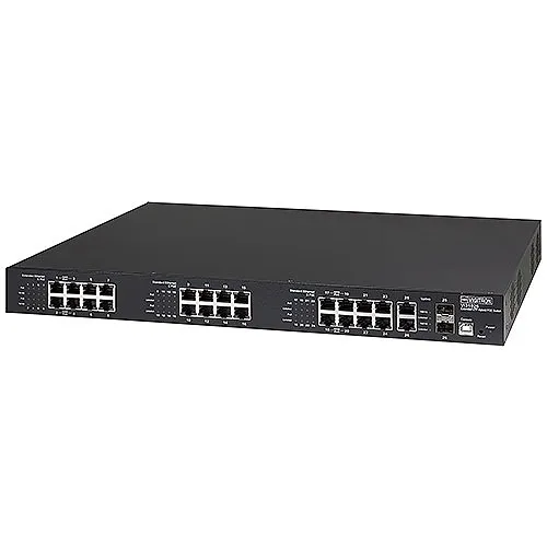 Vigitron VI31026 26-Port Extended UTP Hybrid Switch, 8 Port Extended UTP, 16 Port Standard 10/100 Hybrid