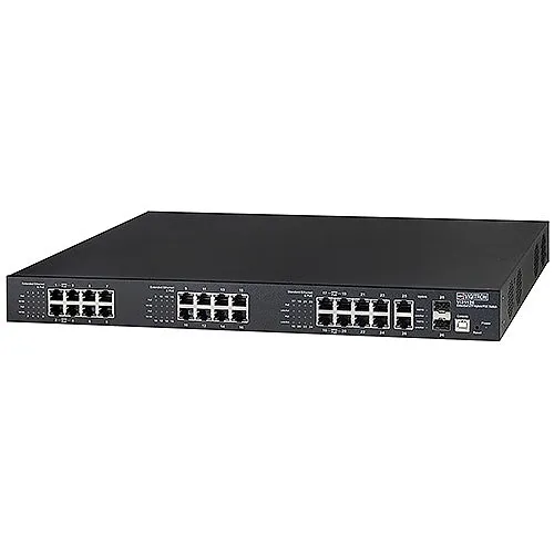Vigitron VI31126 26-Port/16-Port Extended Unshielded Twisted Pair Hybrid Switch, 8-Port Standard 10/100 Hybrid