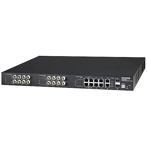 Vigitron VI32126 26-Port Extended Coax Hybrid Switch, 8-Port Standard 10/100 Hybrid