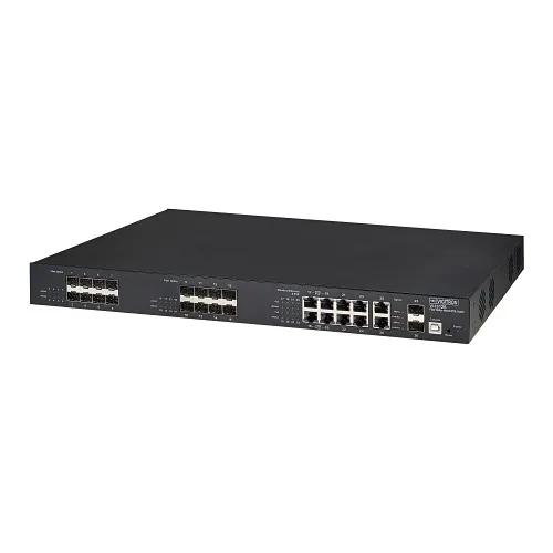 Vigitron VI35126 26-Port Managed L2 Hybrid Fiber and UTP PoE Switch