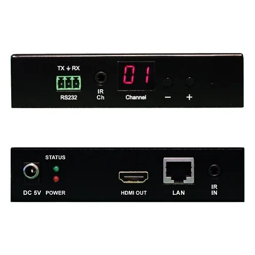 PureLink VIP-100-II-D HDMI over IP Decoder, PoE, Full HD