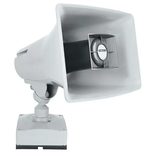 Valcom VIP-142-GY-IC InformaCast Compliant IP High Power Paging Horn