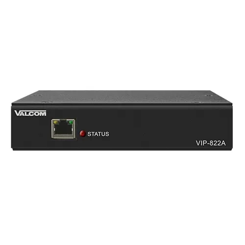 Valcom VIP-822A IP Paging Gateway FXO Port, Network, Dual Port