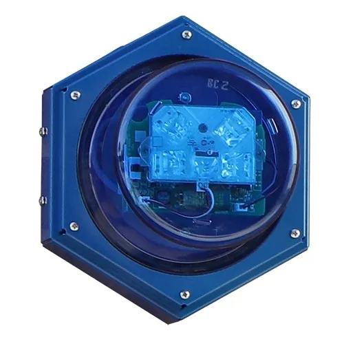 Valcom VIP-997-BL-SA Intrado Revolution IP Outdoor / Indoor Strobe, Blue