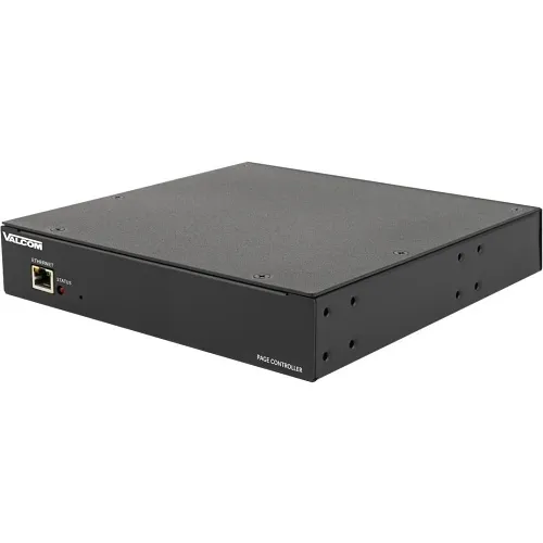 Valcom VIP-PC3 VIP Series IP 3-Zone Hybrid Page Controller with SIP and Analog Paging Support