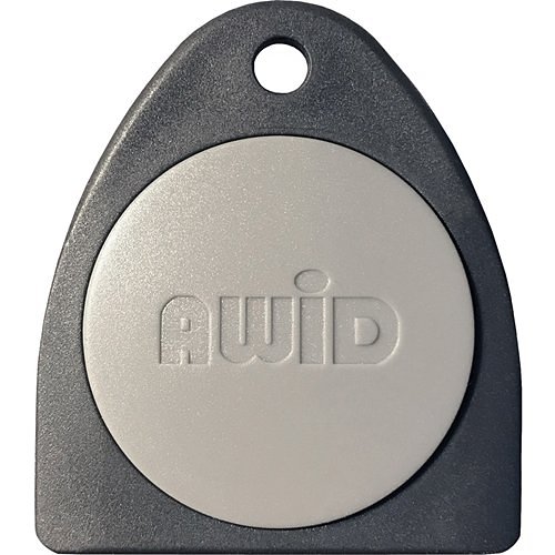 AWID KT-AWID-P-0 Proximity Key Tag, Key Fob, 10-Pack