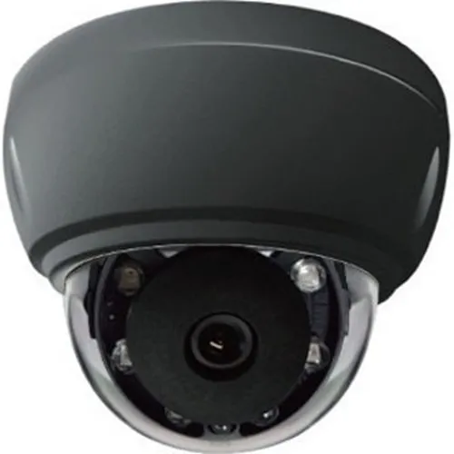 Speco VLT4DG 4MP Outdoor HD-TVI Dome Camera with Junction Box, Gray