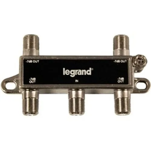 On-Q VM2204-V1 4-Way Digital Cable Splitter with Coax Network Support