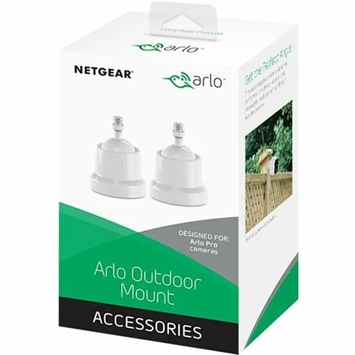Arlo VMA4000 Outdoor Mount for Camera, 2-Pack, White