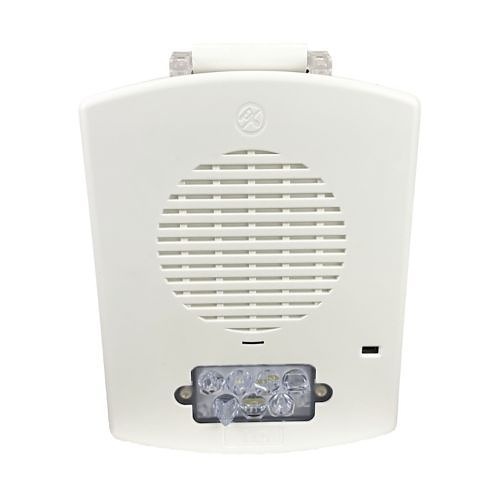 Eaton EL3RSPST-FW Outdoor Speaker Strobe with 3R Plate, 'FIRE' Marked, White