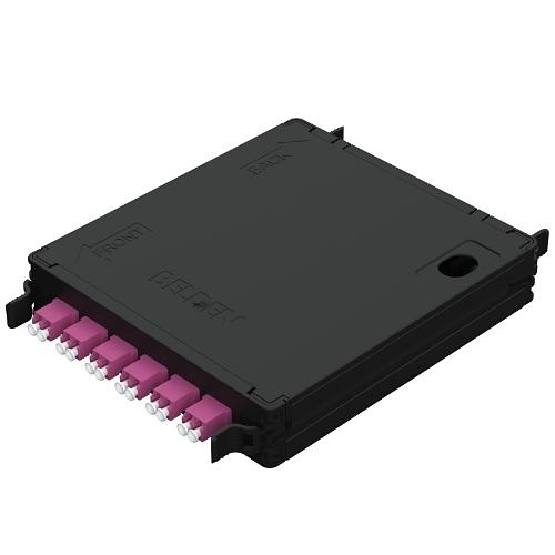 Belden FC4X06LDFT 6-Port OM4 FX ECX Cassette Field-Term LC Duplex, Violet Adapters