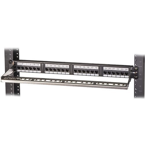 Signamax 24-Port Category 5e Mdx-Series Patch Panel, 1u