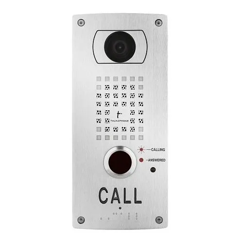 Talkaphone VOIP-221C3 VOIP-220 SERIES IP Video Call Station 2.43MP, 1/2.8" SONY Exmor CMOS, Flush Mount Configuration