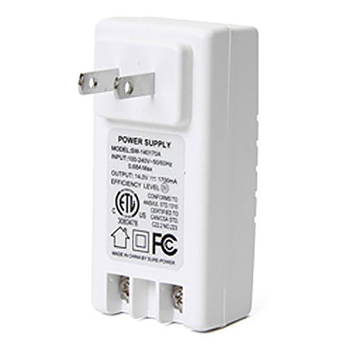 2GIG AC1 Replacement Power Supply, Compatible with GC2/GC3 Panels, 14VDC