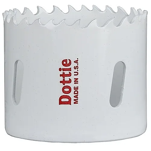 Dottie VP48 Hole Saw, 3" Bi Metal Variable Pitch Hole Saw