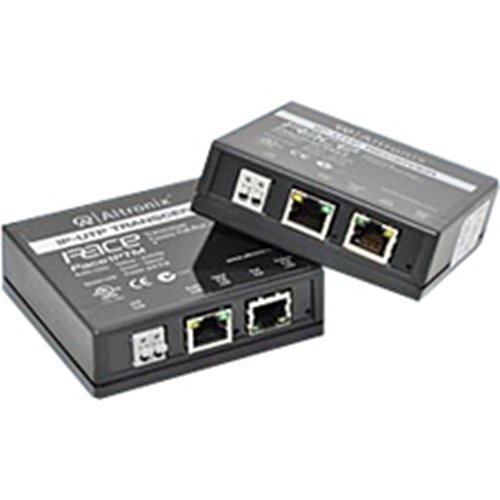 Altronix Pace1PRMT Long-Range Ethernet Single-Port Adapter Kit, 100Mbps, Passes PoE/PoE+