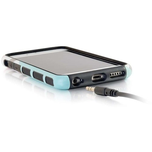 C2G CG22602 Slim Aux 3.5mm Audio Cable, M/M, 10' (3m)