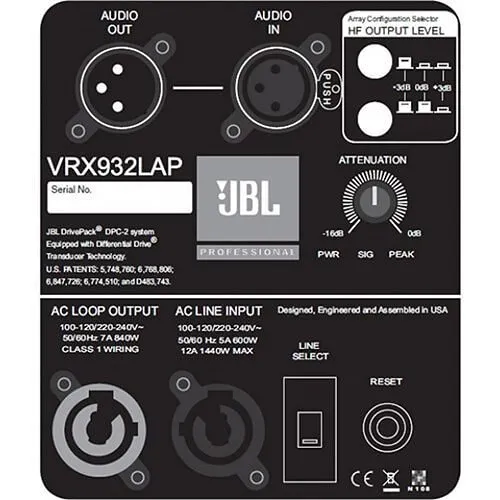 Image of JF-VRX932LAP