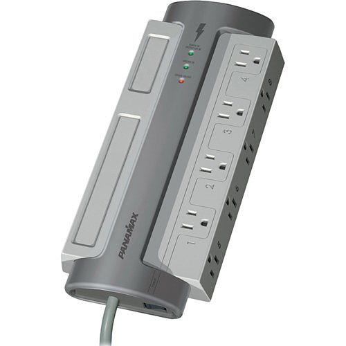 Panamax M8-EX Power Conditioner Hi-Definition 8-Outlet Surge Protector