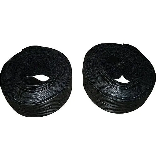 Techflex VSL8.00BK VELCRO 8" Brand One-Wrap Straps, Black