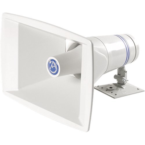 AtlasIED APX40TN Constant-Directivity 40W Paging Speaker with Rotating Bell, Neutral Gray