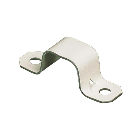 Wiremold v504 Mounting Strap (One- or Two-Hole) Fitting, 500-Pack, Ivory