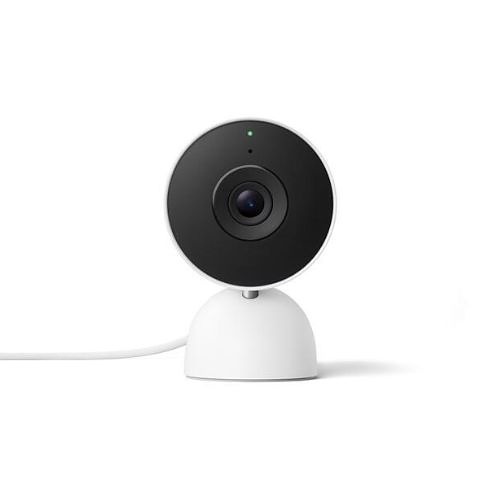 Google Nest Cam Indoor Wired 3rd Gen, Snow (GA09973-US)