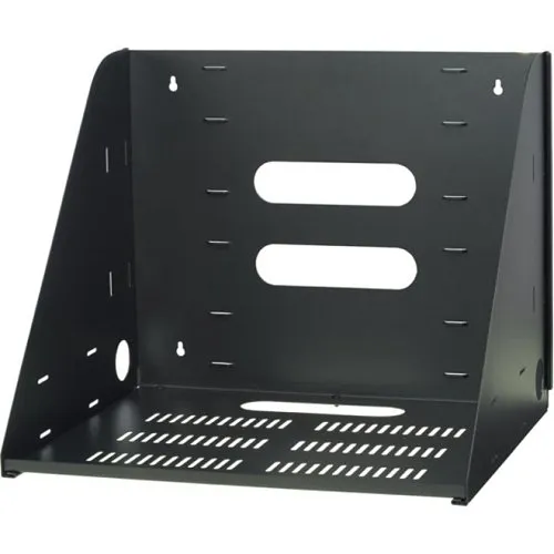 VMP VWS Vented Wall Shelf, Black