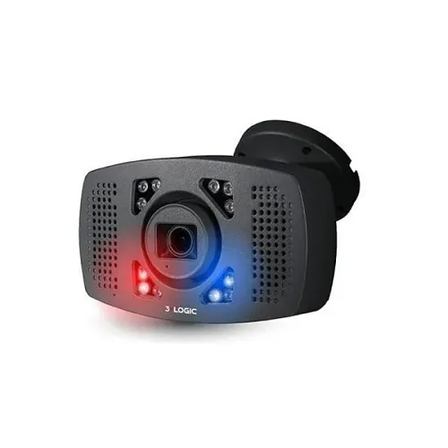 3xLOGIC VX-5M-OB-CL-RIAW-X VISIX 5MP Outdoor Box InterACT Camera, 130' (40m) IR LED, 2.7-13.5mm Lens