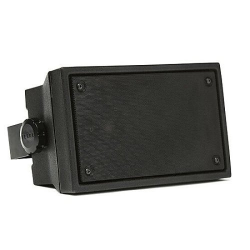 Leon TR50-MT-BLK Leon TR50-MT Terra Outdoor Speaker with 5.25" Cast Frame Woofer, 1.1" Inverted Titanium Dome Fluid-Cooled Tweeter, Black