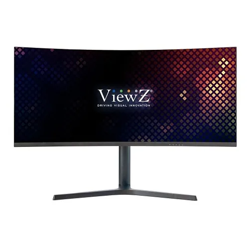 ViewZ VZ-34CGM LED-Backlit R1500 Curved Security Monitor, 34"