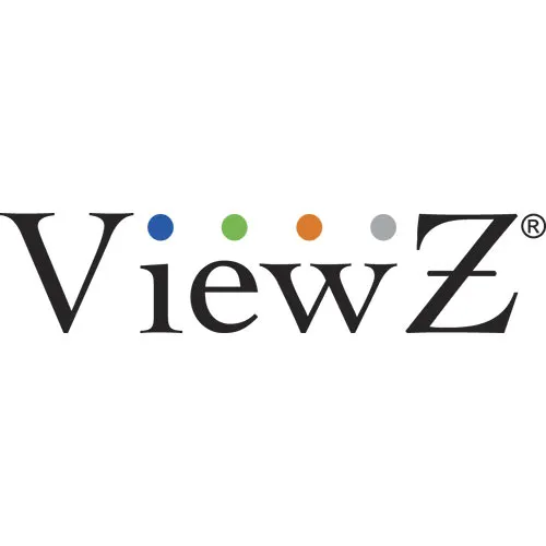 ViewZ VZ-49UNBS2X2/8 49" Video Wall 2x2 and 8-Inputs Multi-Viewer, Metal, Black