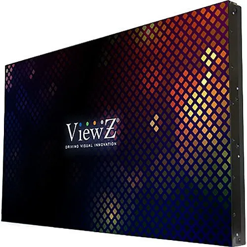 ViewZ VZ-55UNBS 55" 4K HD 1080p LED, 1.2mm Ultra-narrow Seamless Bezel, IPS Panel, Black